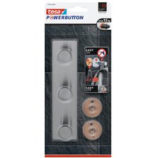Powerbutton Patère 3 crochets Classic