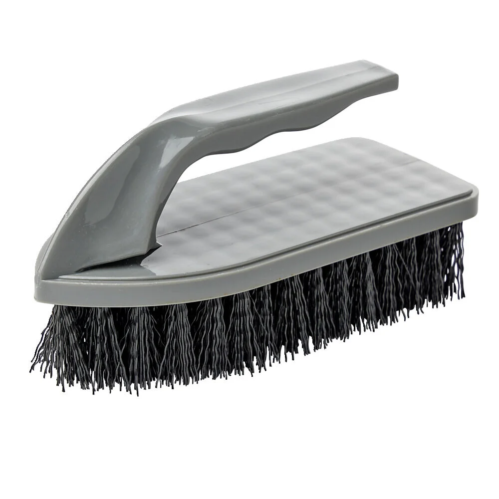 Brosse de nettoyage verte avec poignée 15x8xH6cm