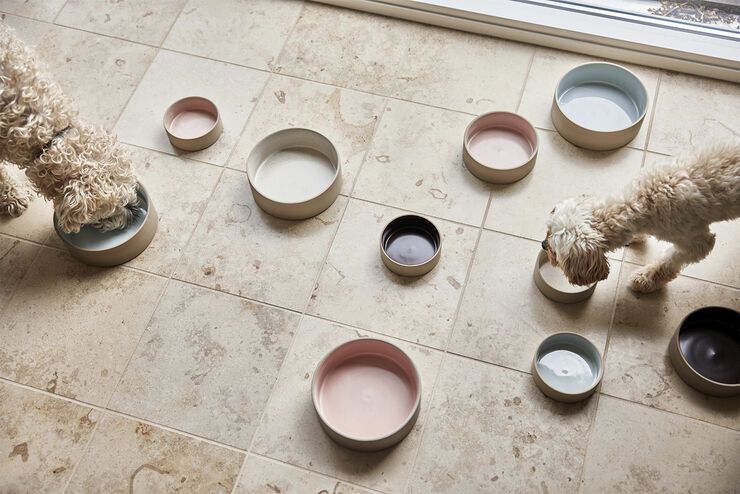 OYOY Living Design Sia Hundeskål - Medium Choko