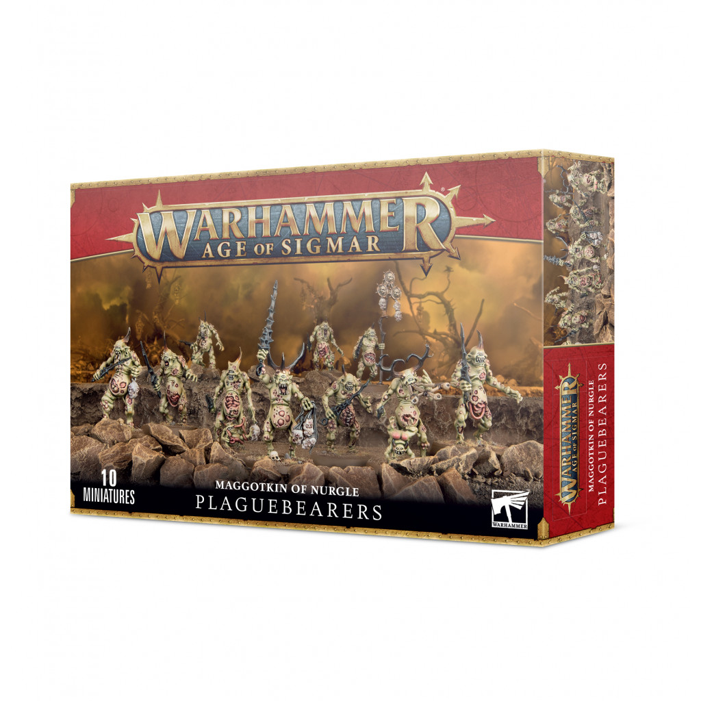 Chaos Daemons : Nurgle - Plaguebearers