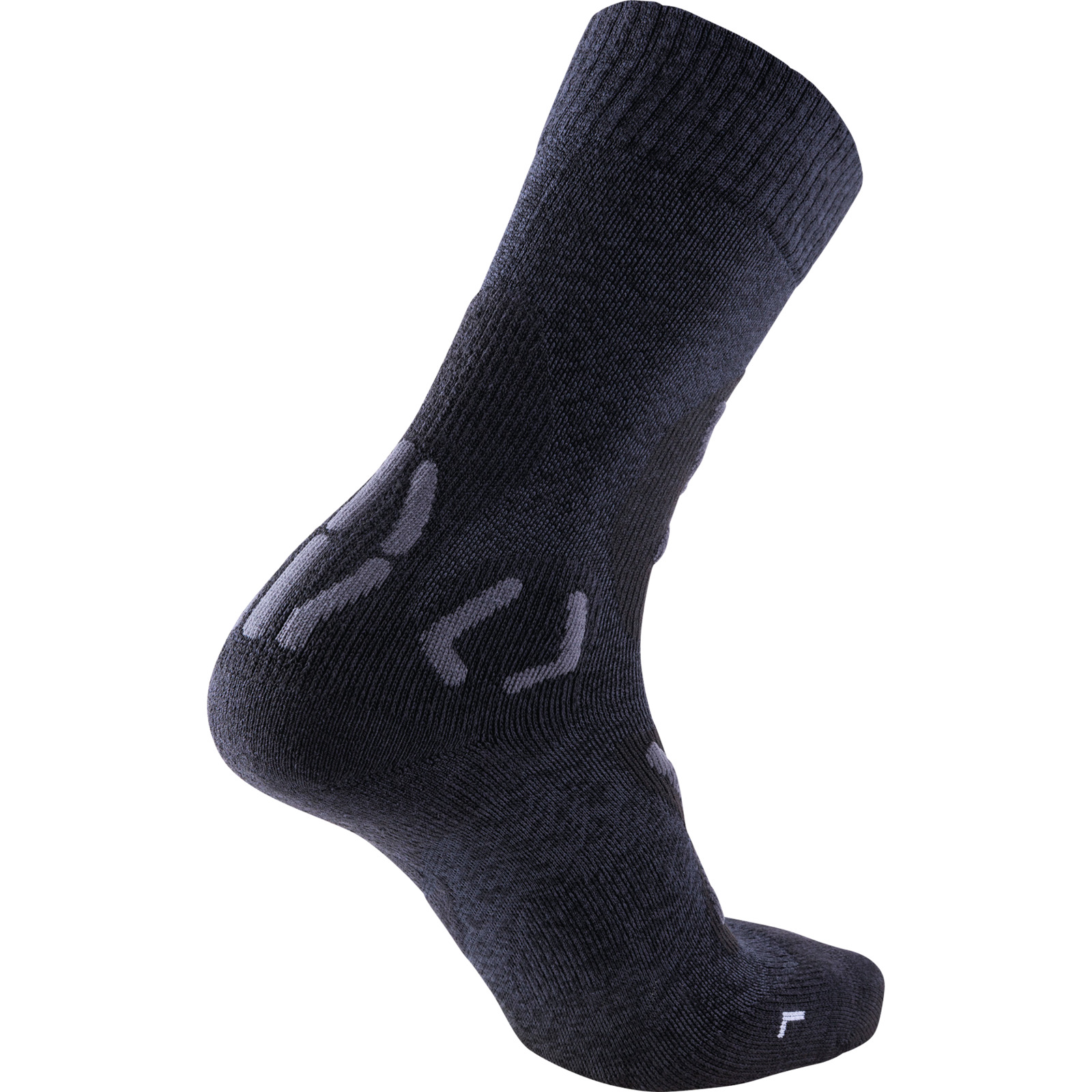 UYN Herren-Trekkingsocken explorer light 42-44, anthrazit