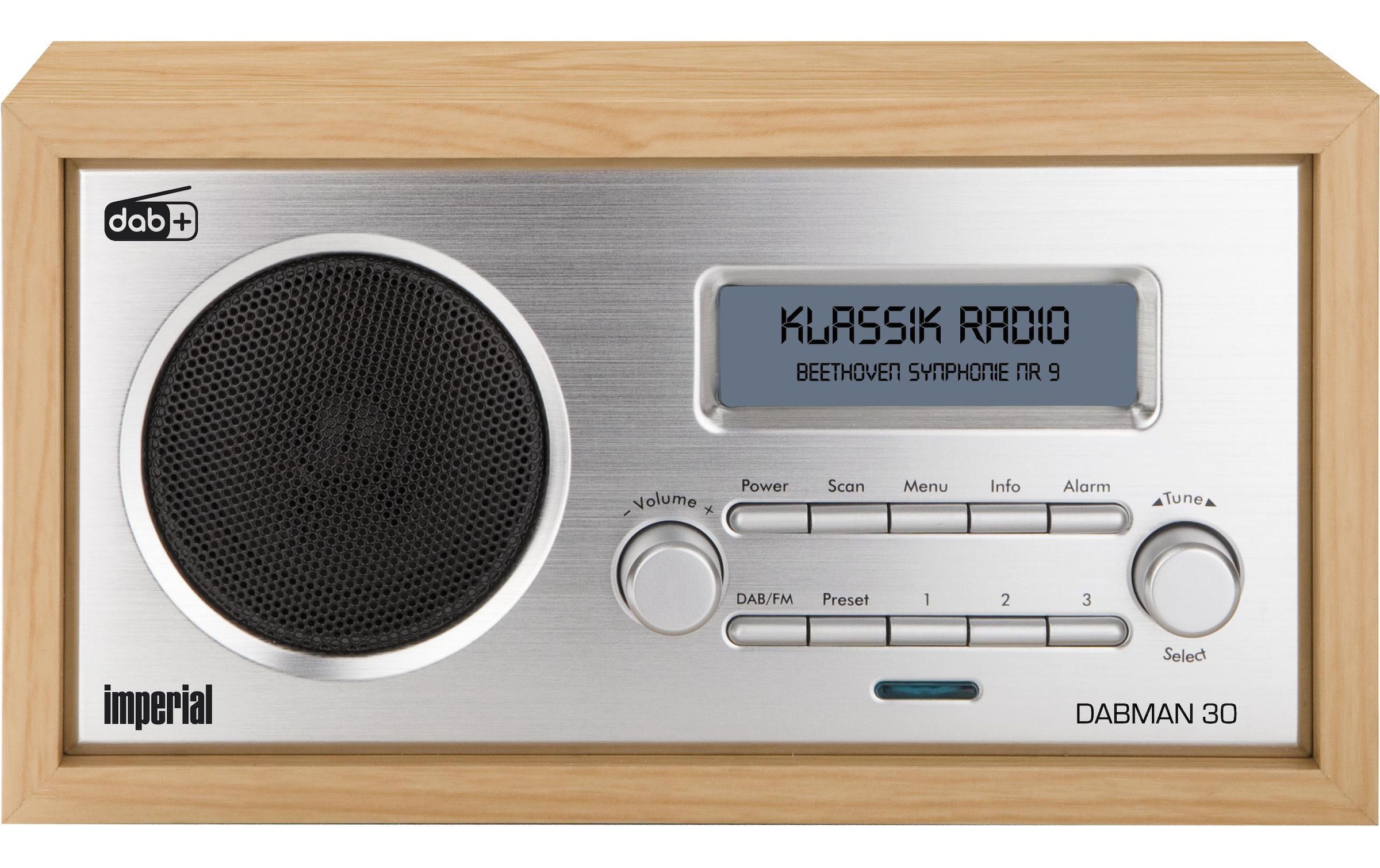 IMPERIAL Digitalradio (DAB+) »Dabman 30 Braun« ( Digitalradio (DAB+) | FM-Tuner )