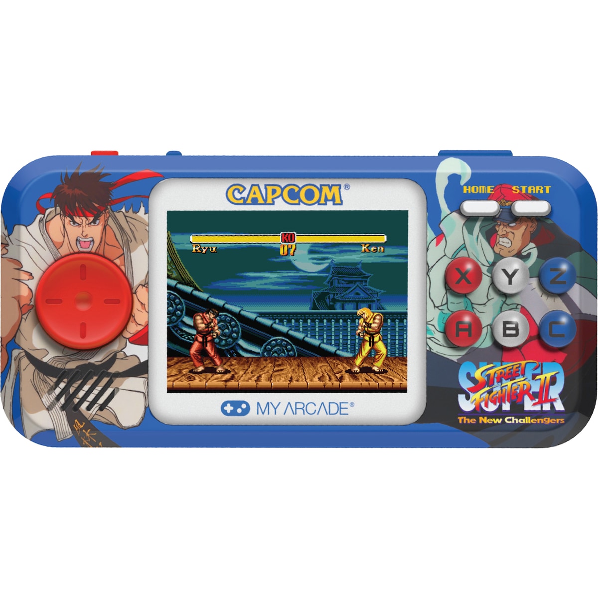 My Arcade Pocket Player Super Street Fighter II håndholdt konsoll