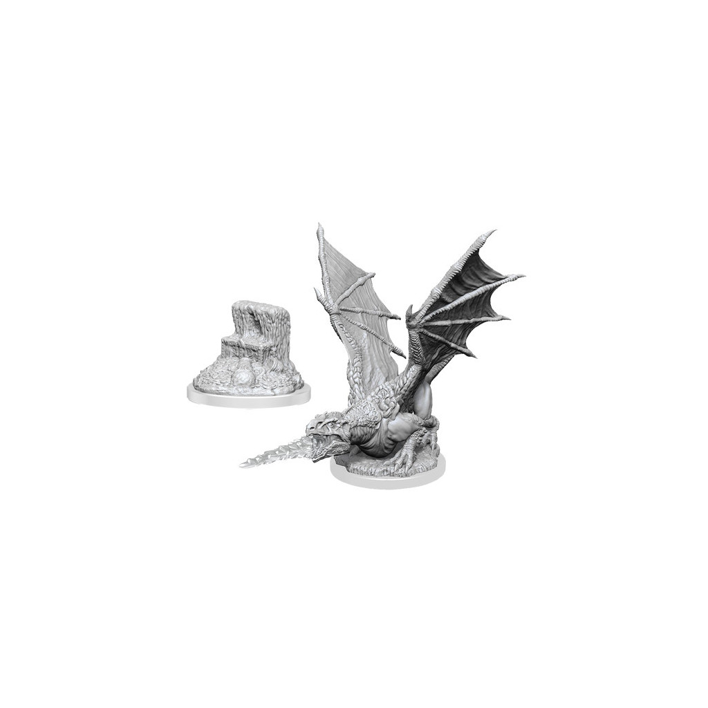 D&D Nolzur's Marvelous Unpainted Miniatures: White Dragon Wyrmling