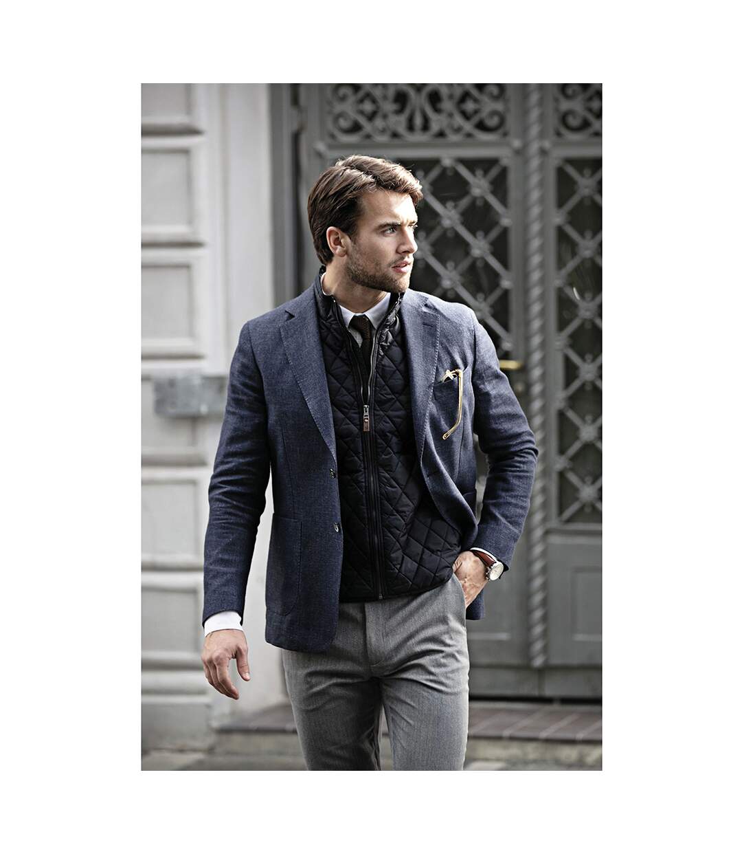 Nimbus Camden - Doudoune sans manches matelassée - Homme (Bleu) - UTRW3951
