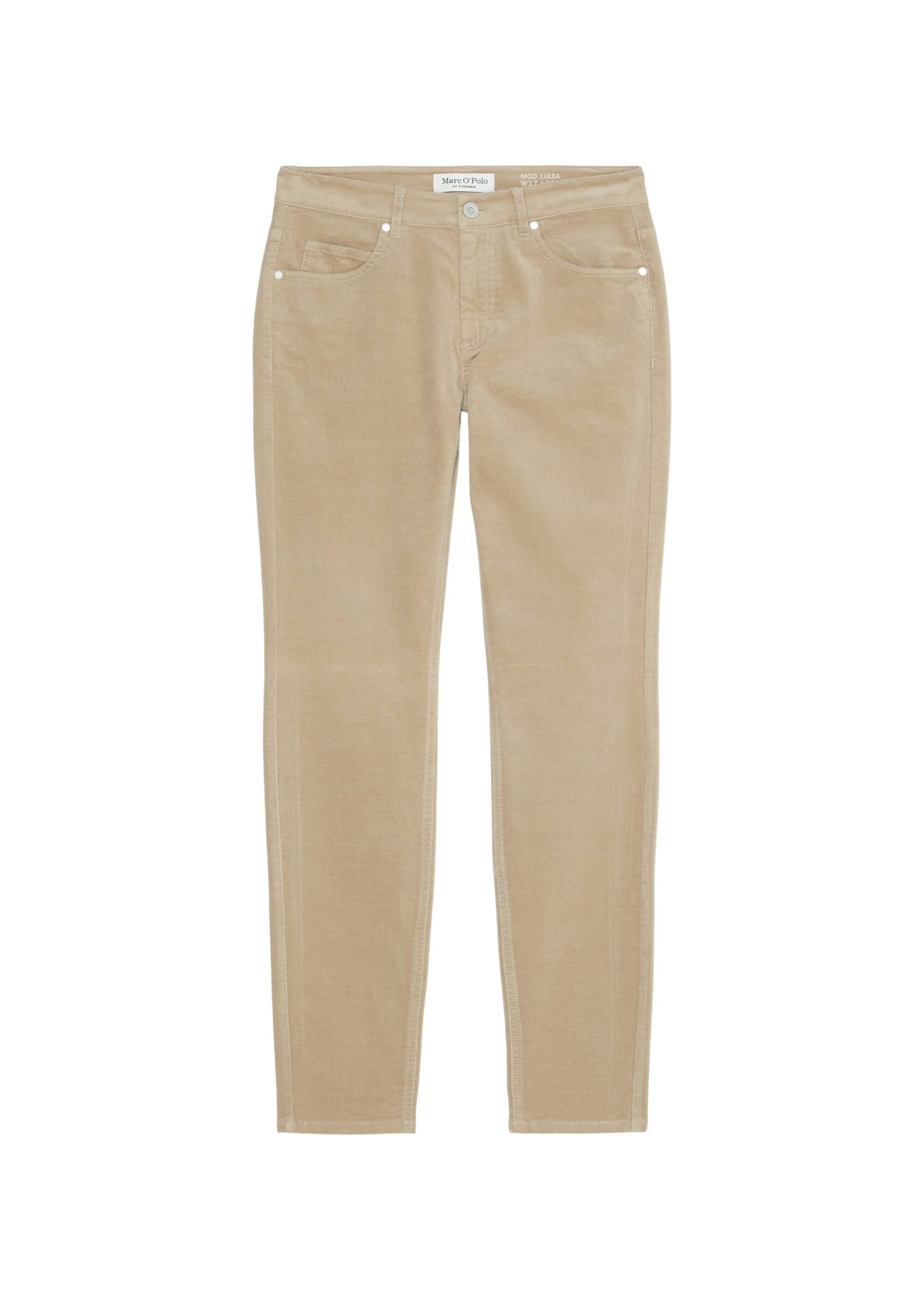 Hose LULEA slim aus stretchigem Samt
