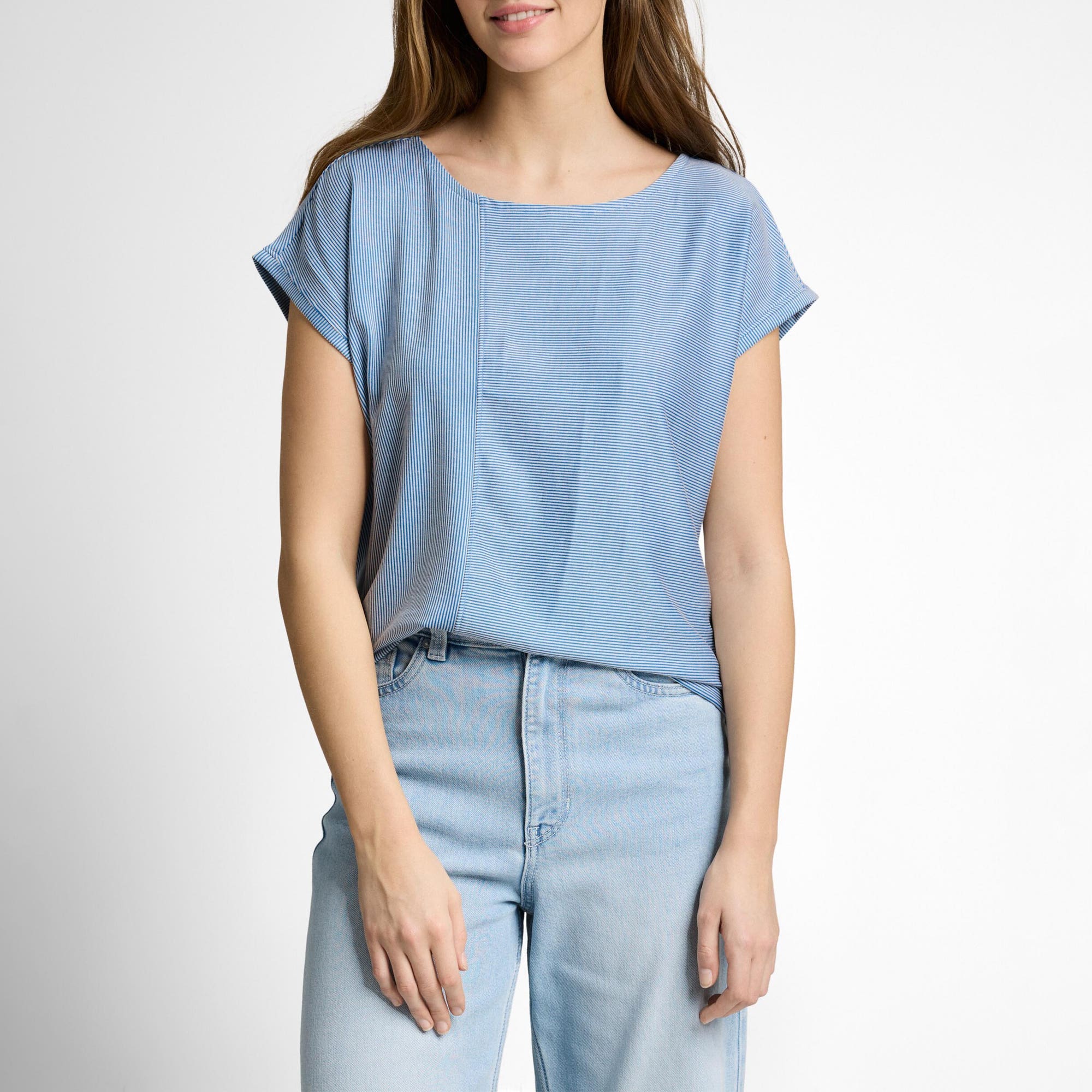 T-shirt Femme bleu