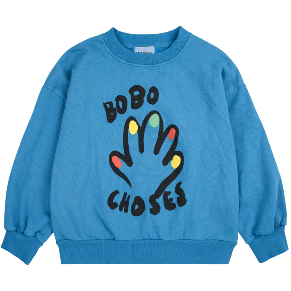 Køb Bobo Choses Blue High Five Sweatshirt
