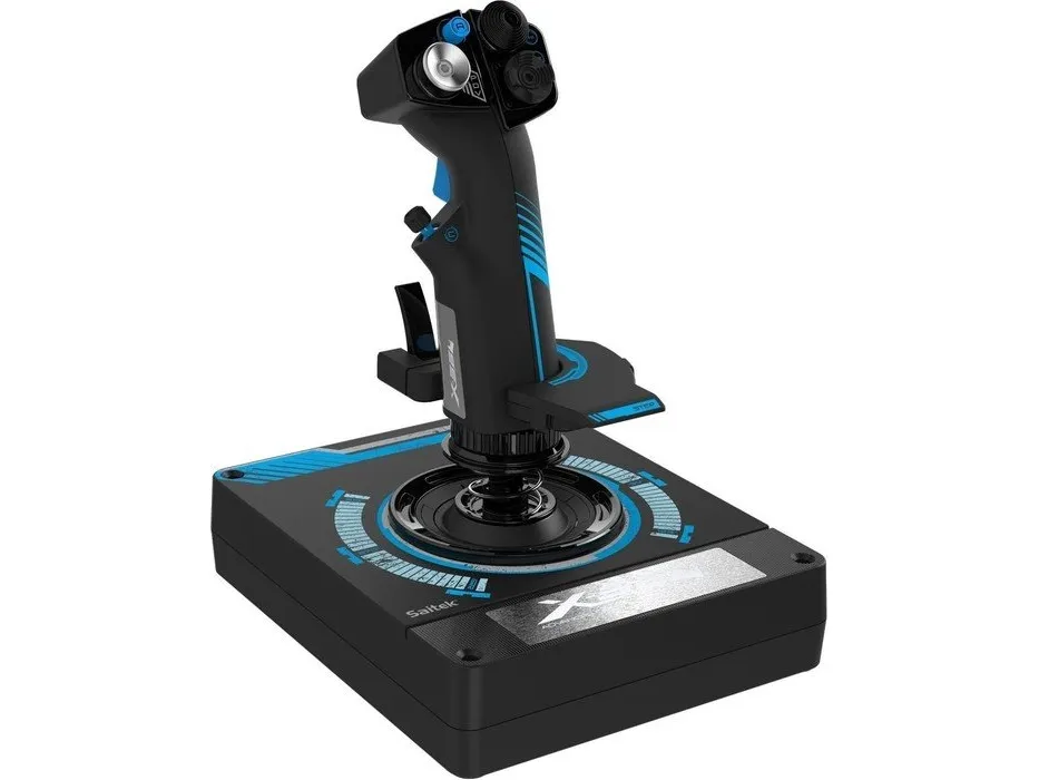 LOGITECH G Saitek Pro Flight X56 Rhino - Joystick og speeder - kabling - for PC