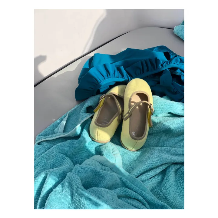 Hermosilla Ballerines Bouton d'Or | Jaune