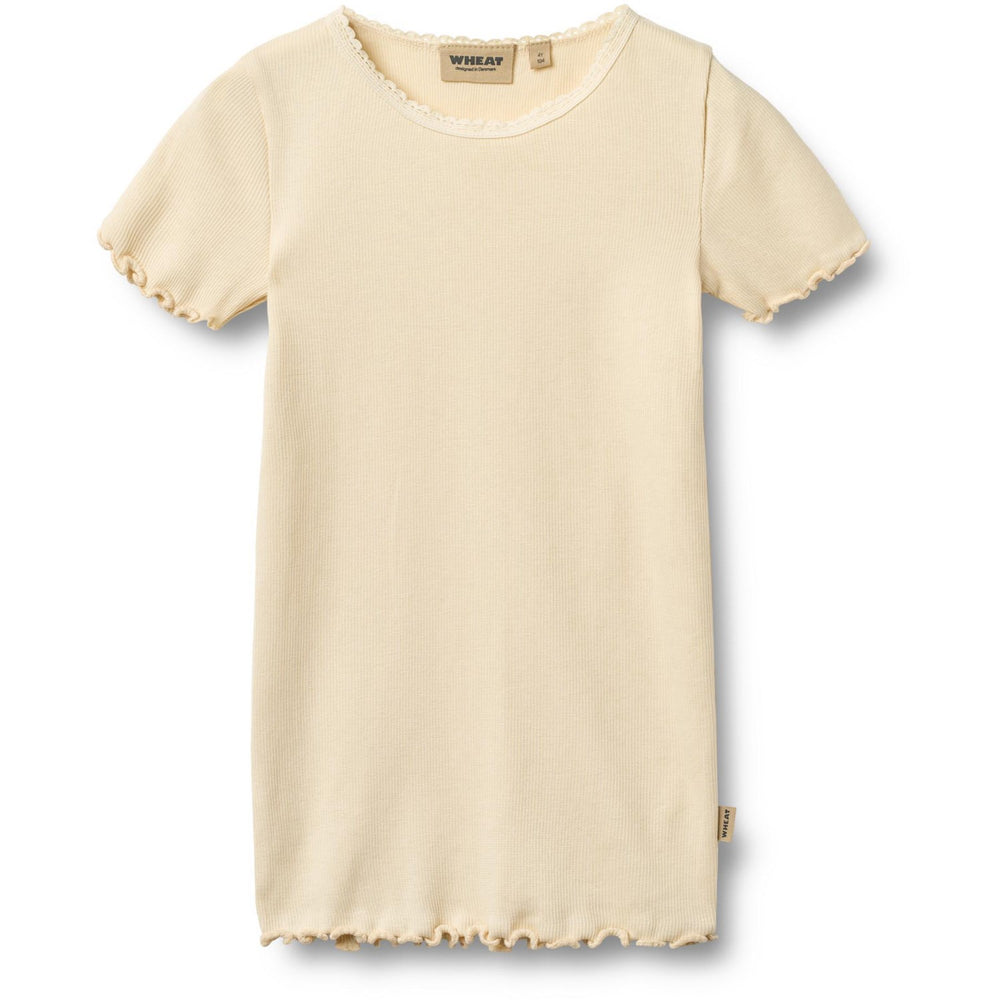 Køb Wheat Barely Apricot Rib T-shirt S/S Katie