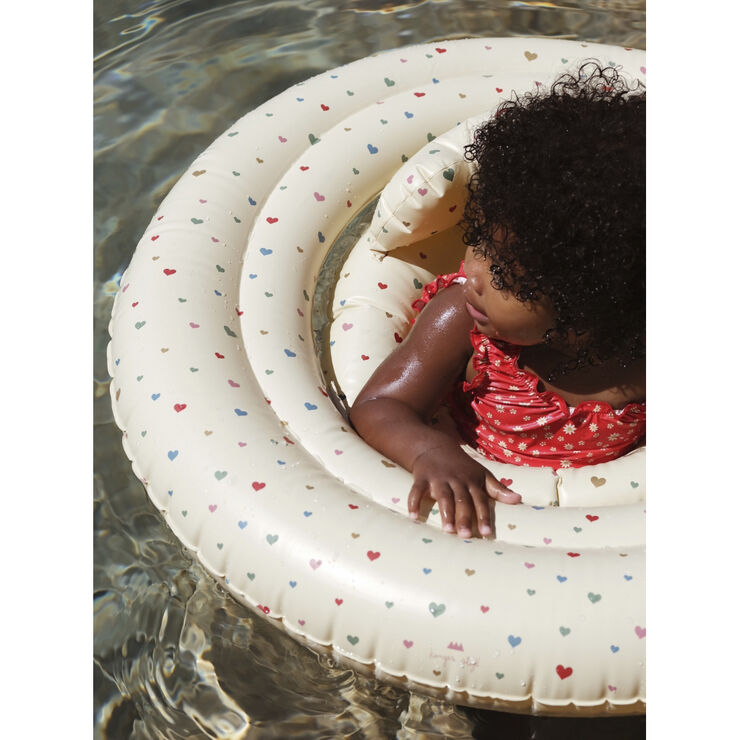 Konges Sløjd BABY WATER RING Multi hearts