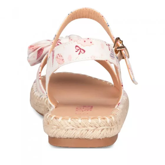 Sandales BLANC LOVELY SKULL