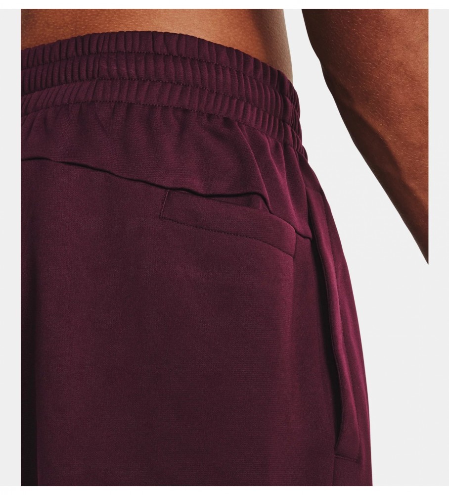 Calça de moletom Under Armour Jogger Fleece granada