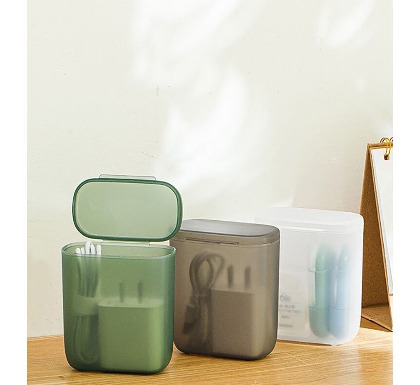 Home Flora - Doorschijnende plastic opbergdoos