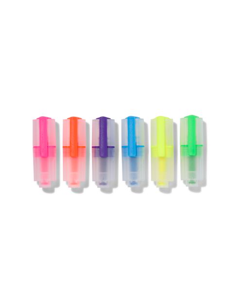 6 mini marqueurs