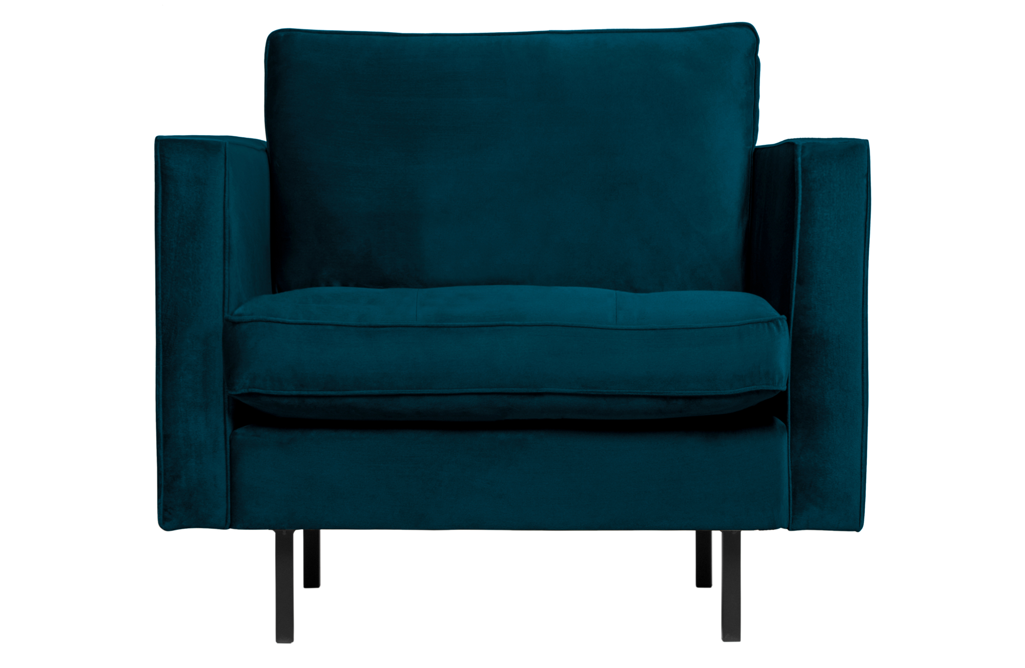BePureHome fauteuil Rodeo Classic velvet Fauteuil Rodeo Classic Velvet - Blue