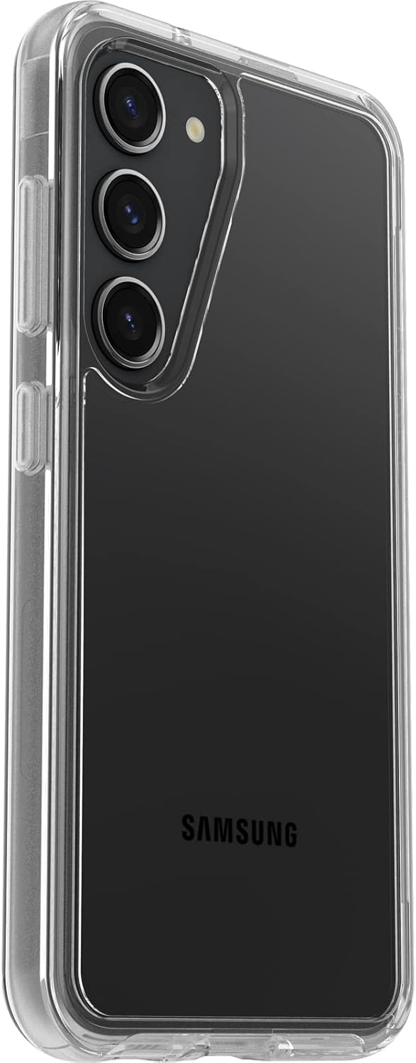 Samsung Galaxy S23 5G Antimikrobielle Schutz Hülle Symmetry Series Recycelter Kunststoff (77-91215) - Transparent