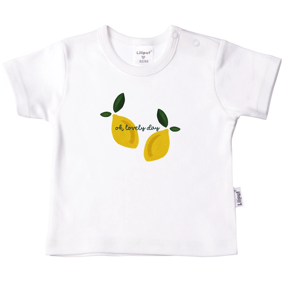 Liliput T-Shirt Zitrone weiss