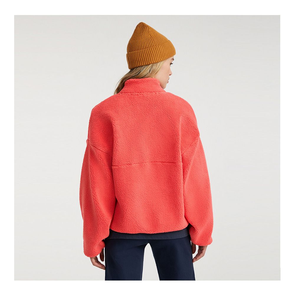 O'Neill CLOUDREST HIGH PILE - Polaire Femme red orcher