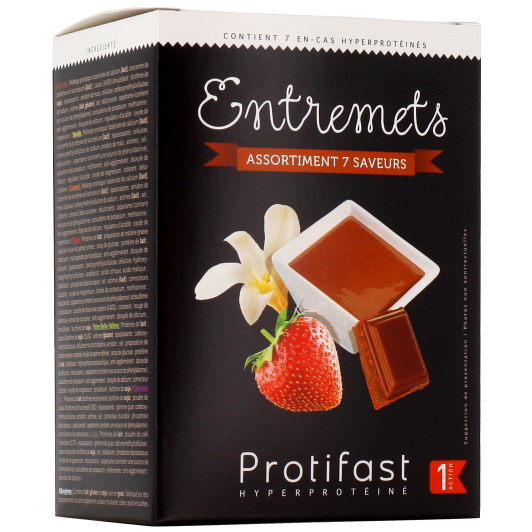 Assortiment d'entremets 7 saveurs Protifast