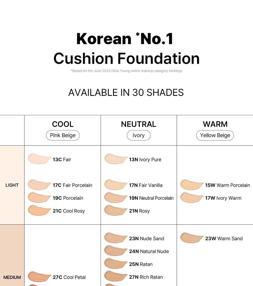 Parnell - Cicamanu Serum Cushion - 30 kleuren