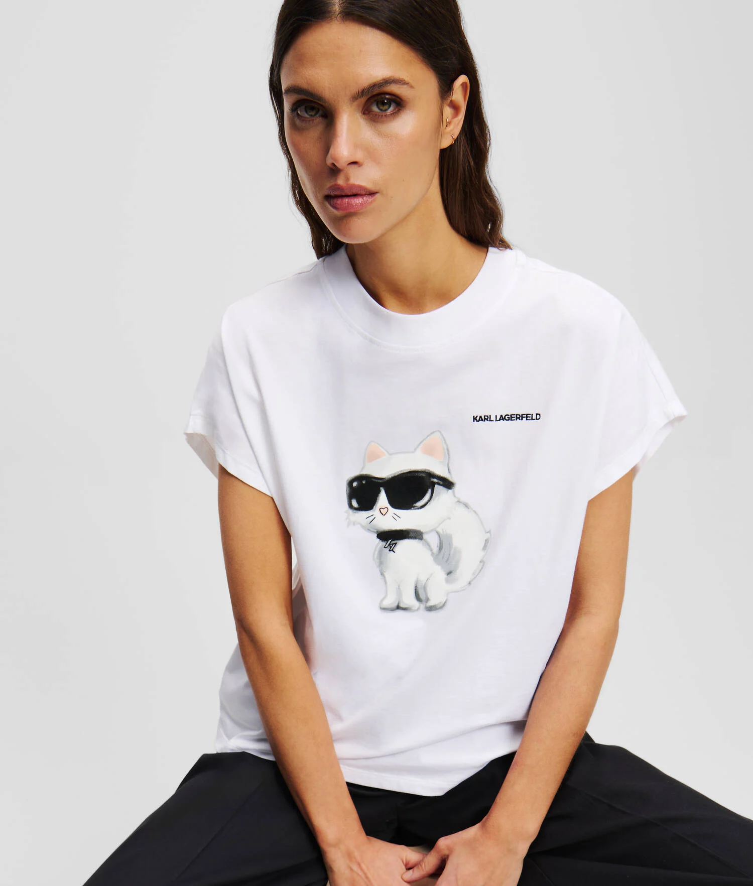 T-SHIRT OVERSIZE IKON CHOUPETTE - Blanc