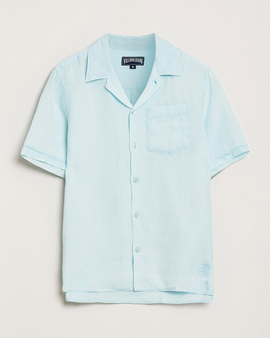 Vilebrequin Charli Resort Short Sleeve Shirt Pacific