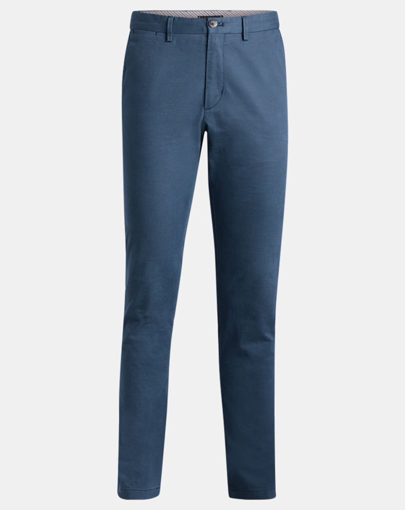 Tommy Hilfiger Pantalon chino Bleecker Texture bleu foncé