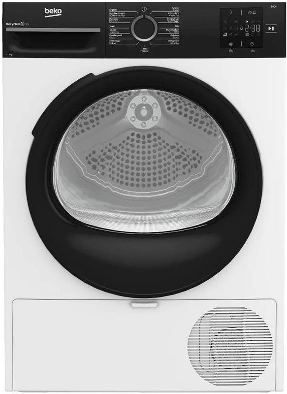 Beko - BM3T3722B - Warmtepompdroger - Wit - 7kg Capaciteit