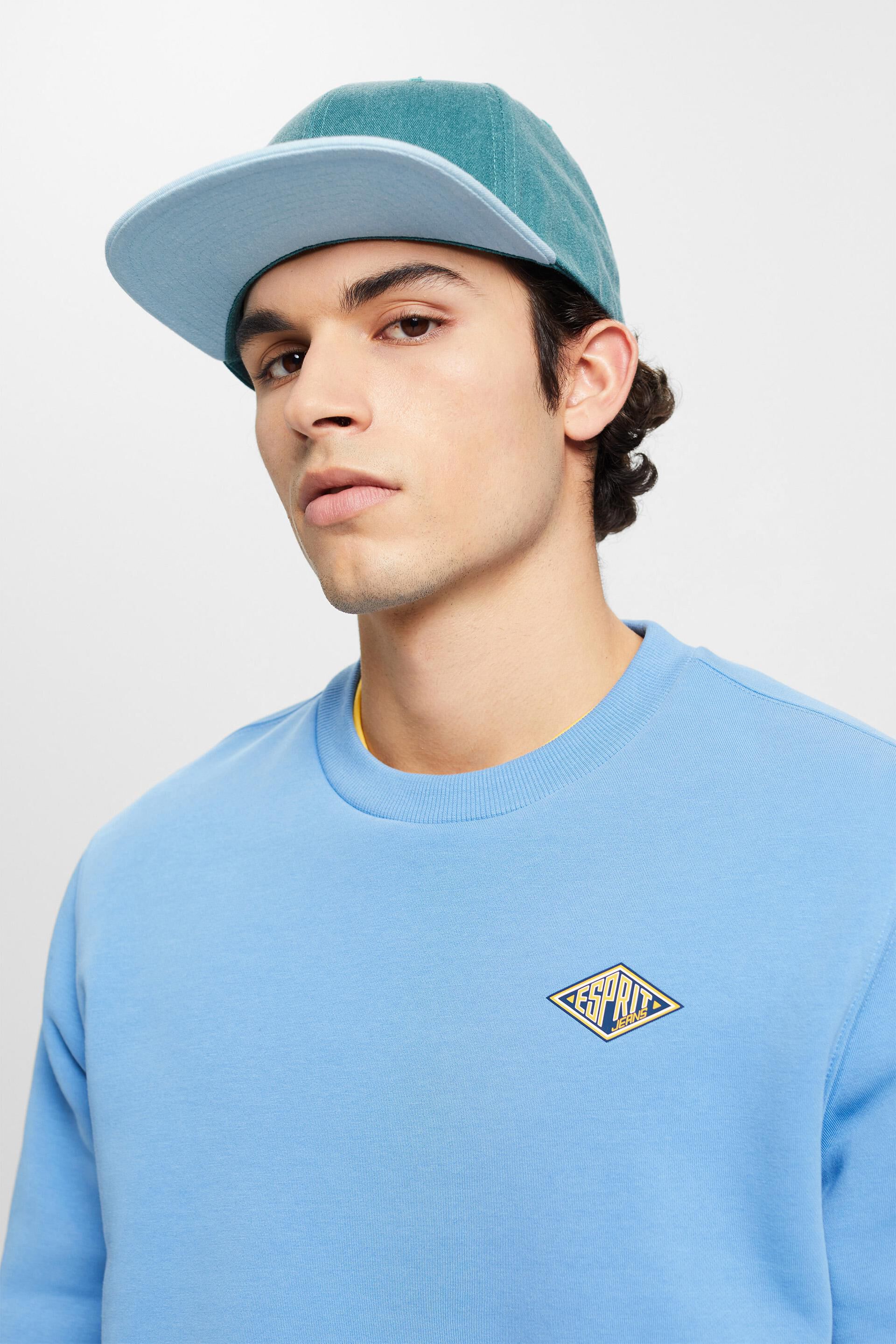Casquette en coton à bord plat