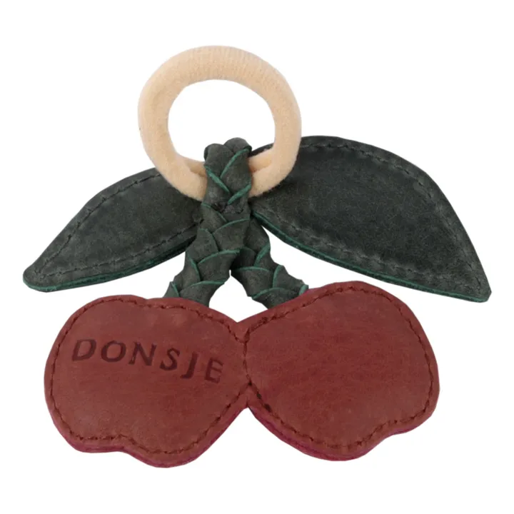 Donsje Chouchou Cerise Nanoe Cuir | Rouge cerise