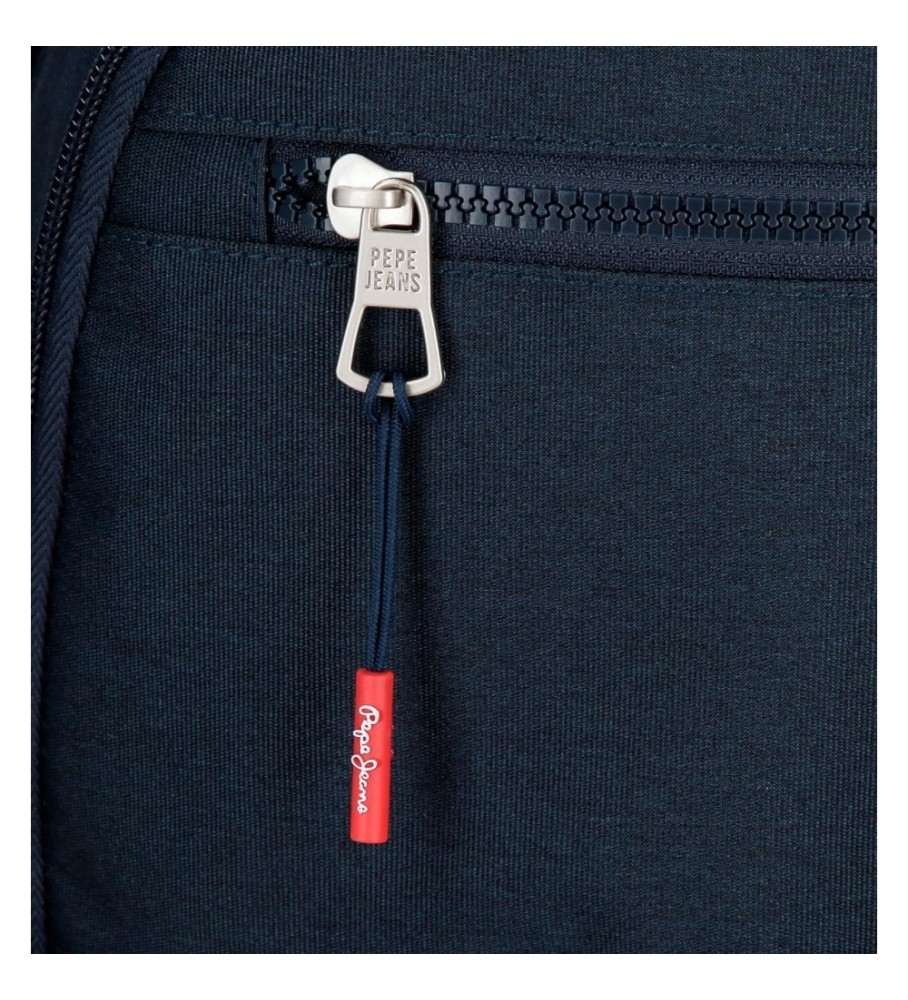Mochila com cordão azul Pepe Jeans Dikran