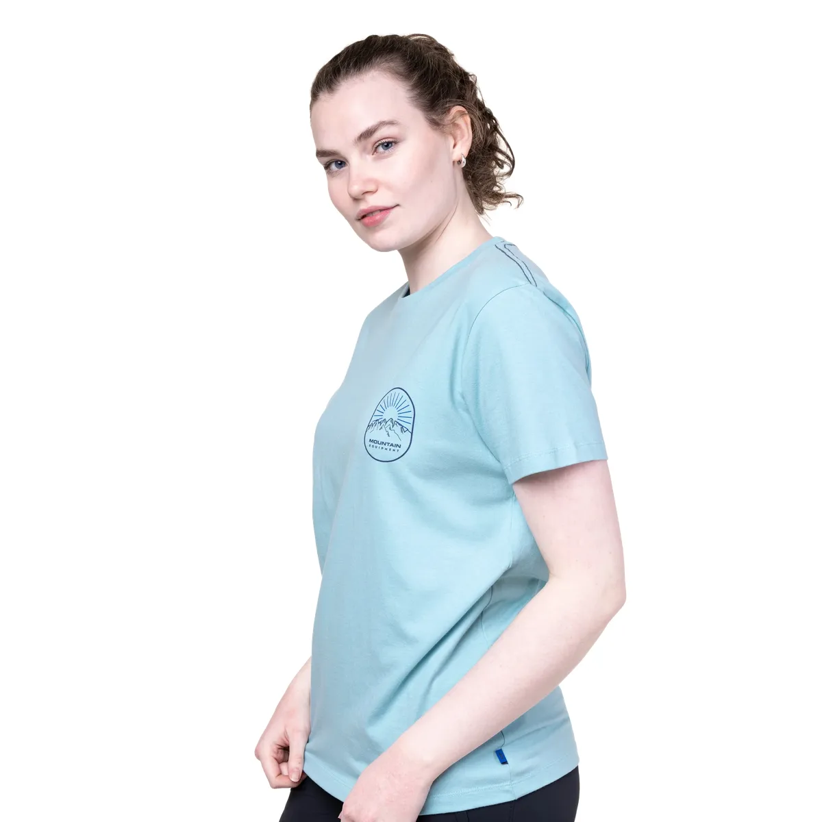 Mountain Equipment Alpenglow Wmns Tee Stellar Blue