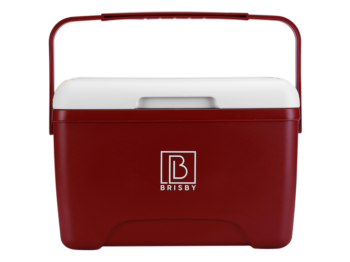 Brisby 8 liter koelbox met 2 koelelementen - Red