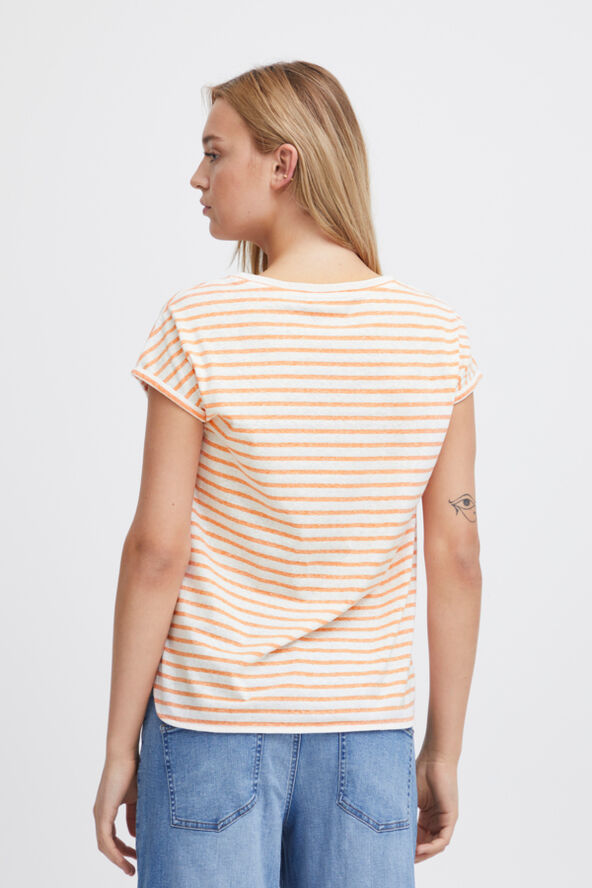 ICHI IHYULIETTA SS9 Coral rose stripe