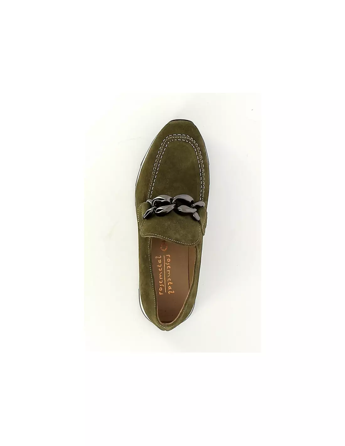 ROSEMETAL FREIX - Mocassins & bateaux Kaki