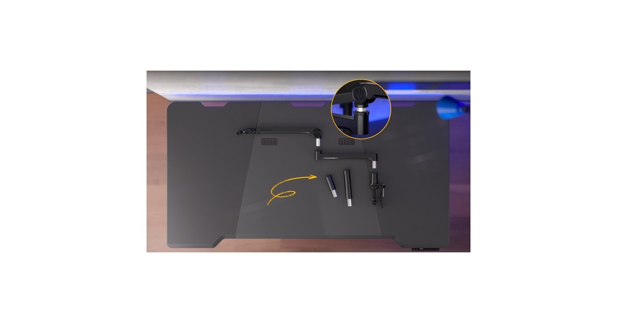 ENDORFYBroadcast Low Profile Boom Arm houder  (Zwart)
