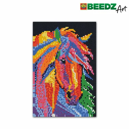 SES Creative Bügelperlen BEEDZ Art Fantasie Pferd 7000er