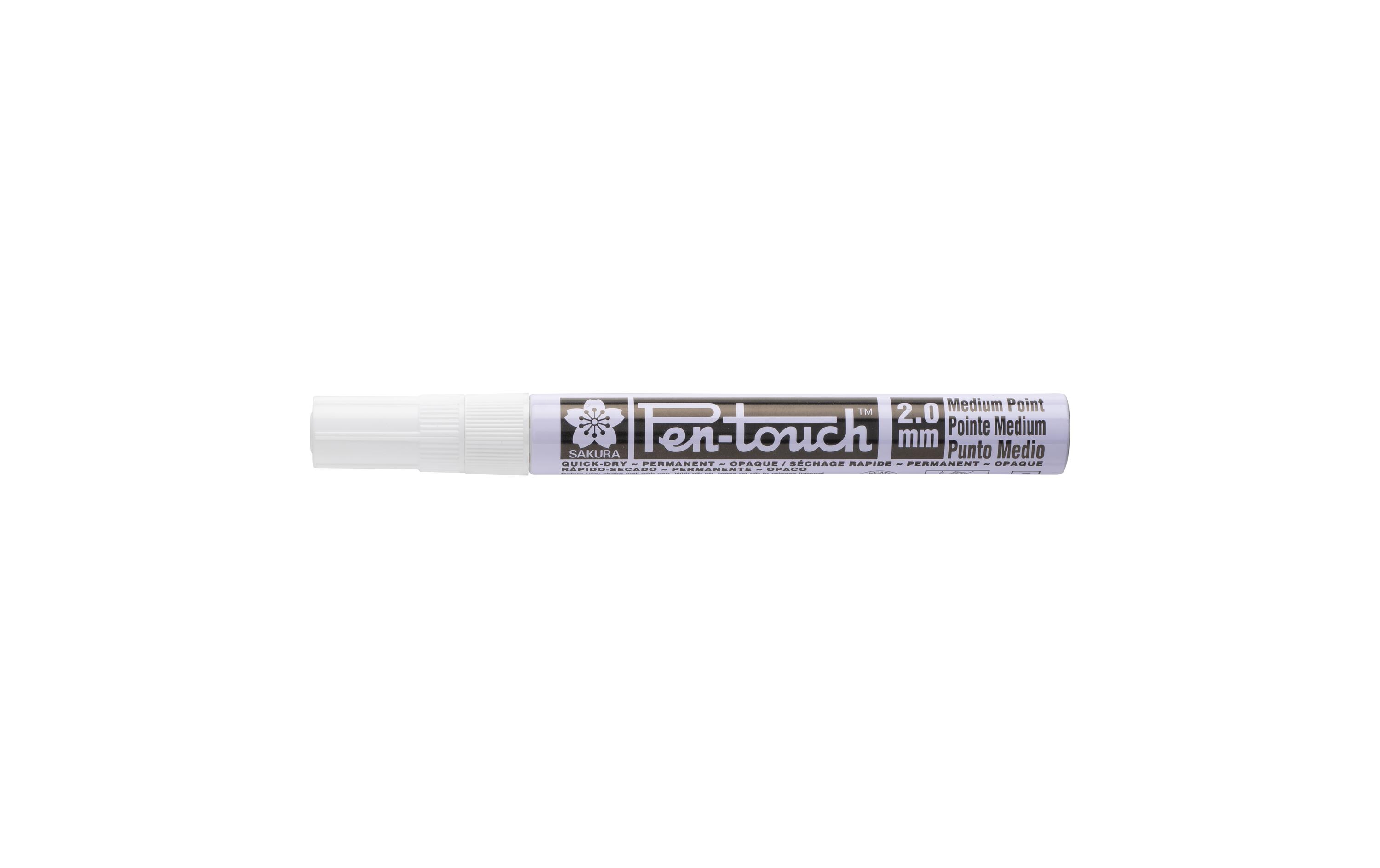 Lackmarker Pen-Touch 2.0 mm, M, WeissPermanent Marker in tollen Farben