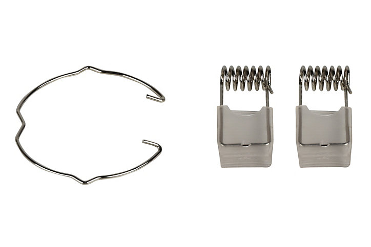 Lot clips de tenue et pinces à ressort pour spot encastrable ⌀8xP.8cm GoodHome