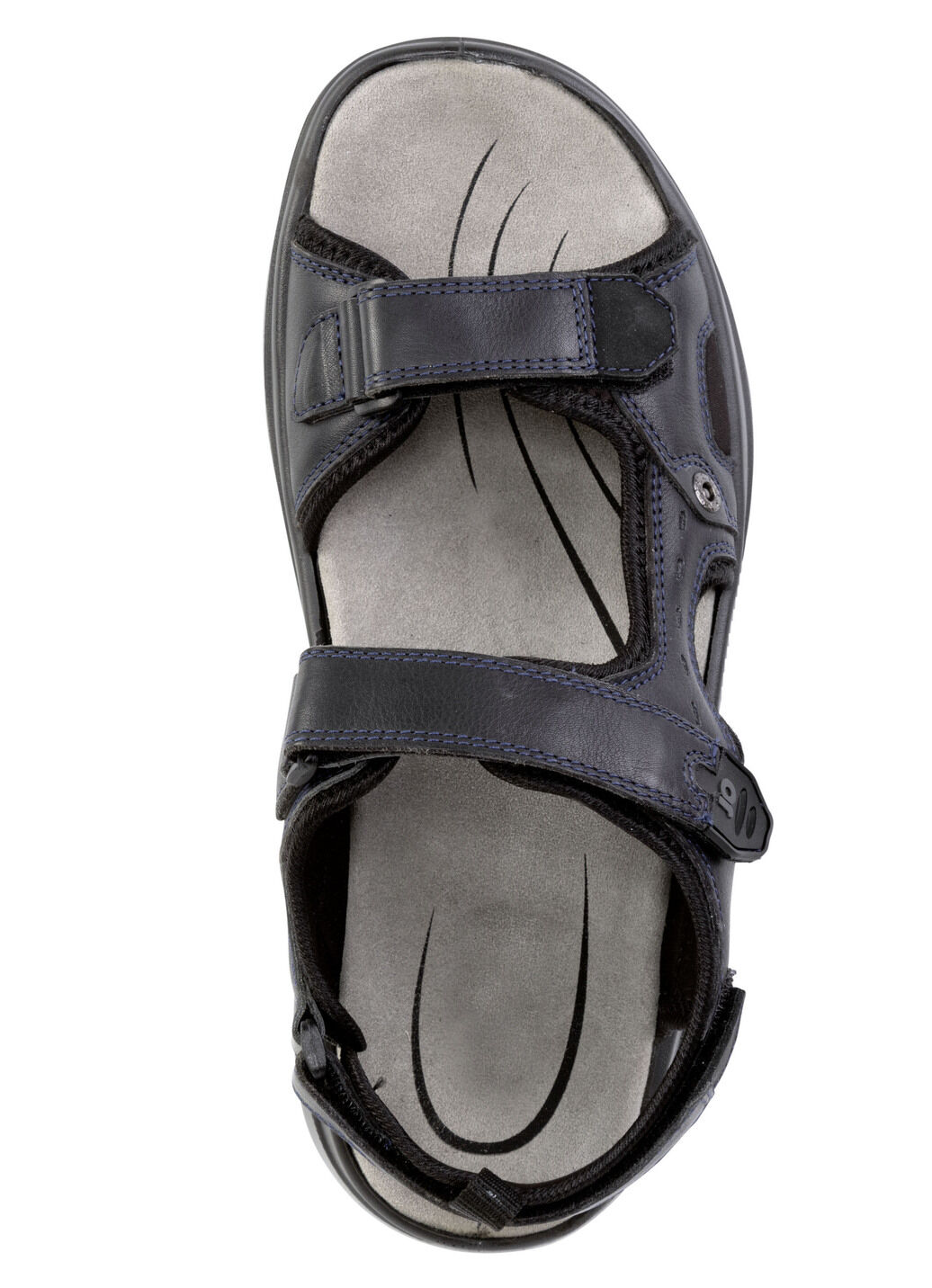 GINO GALANTE Trekking-Sandale aus Nappaleder und Textilmaterial