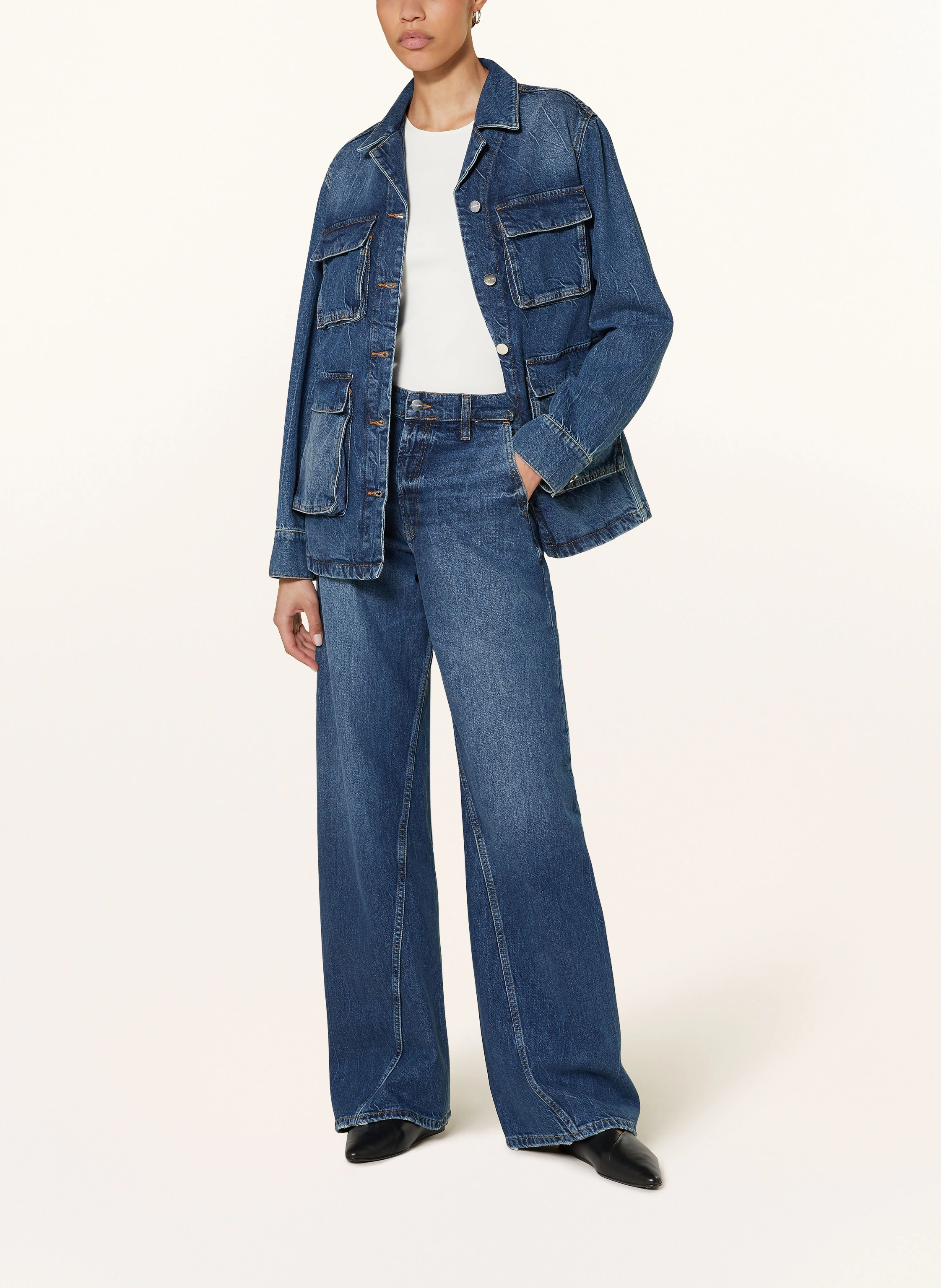 ANINE BING Straight Jeans BRILEY