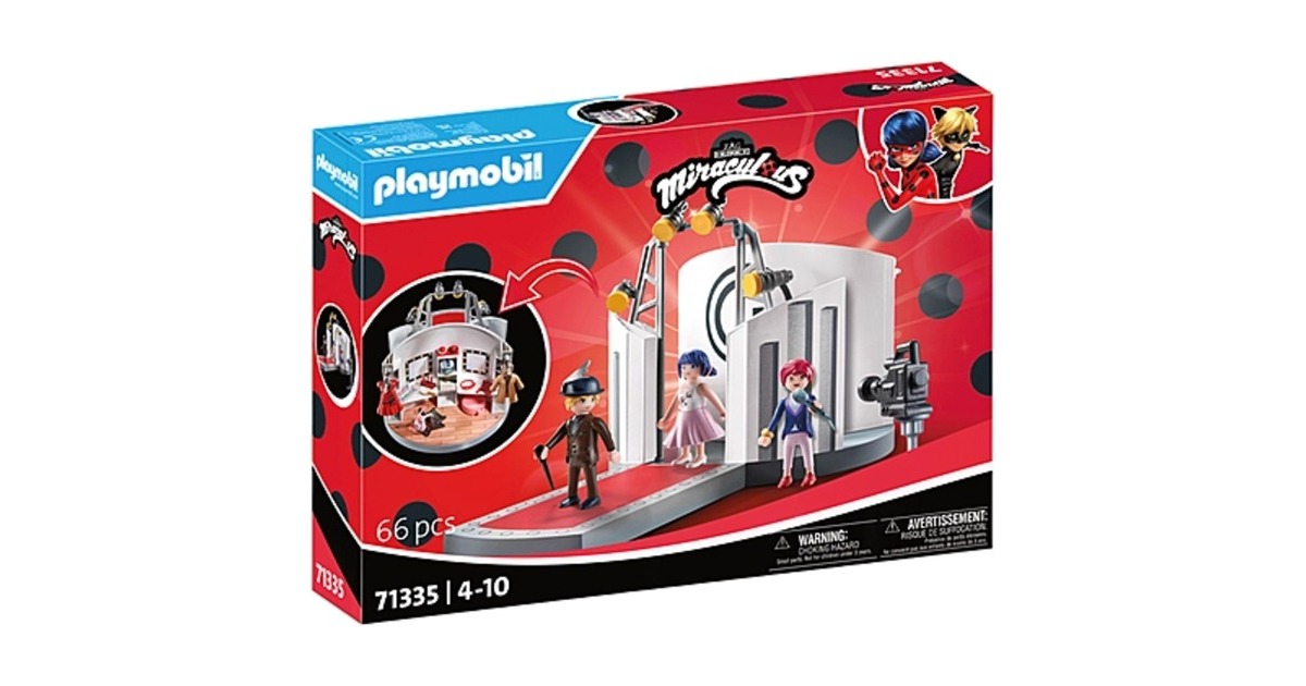 PLAYMOBILMiraculous - Fashion Show in Parijs Constructiespeelgoed  (71335)