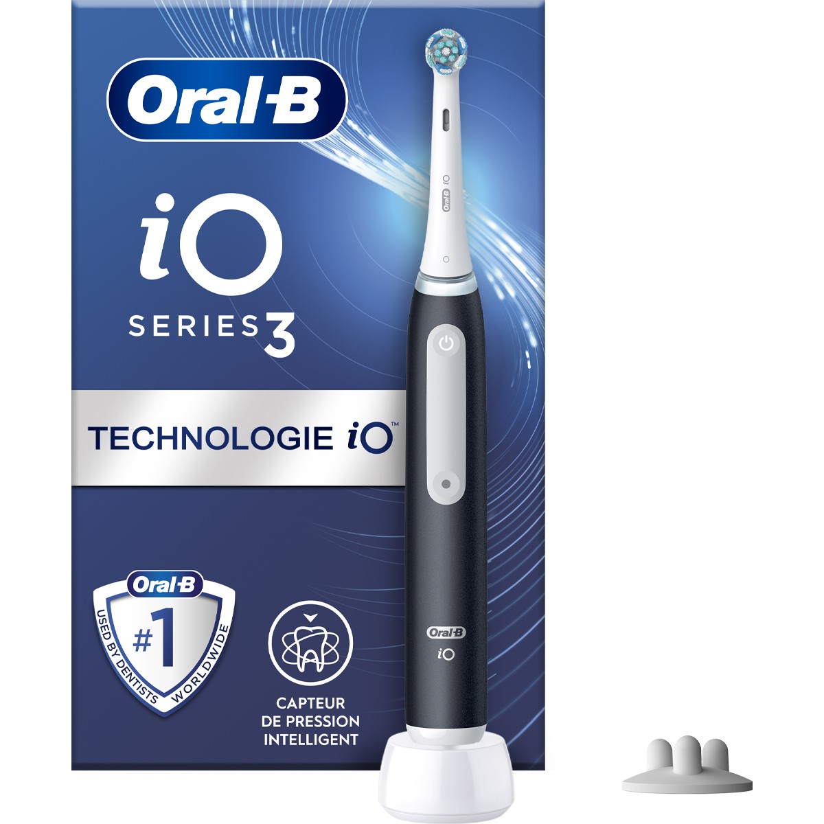 Brosse à dent électrique connectée - iO 3S - Noir