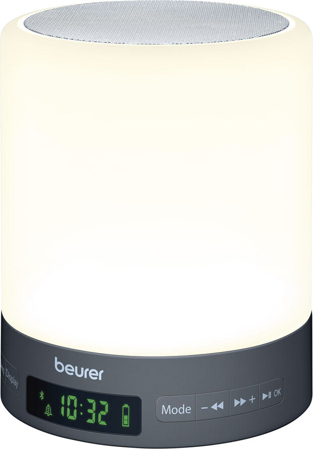 Beurer Wake-up Light med Bluetooth Højttaler WL 50 Grå