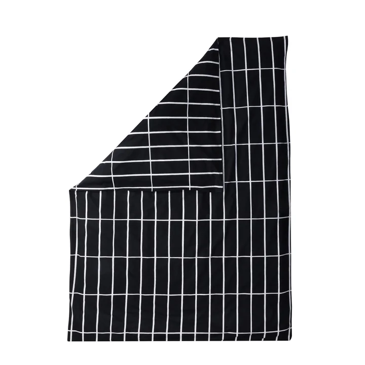 Marimekko - Tiiliskivi Deckenbezug, 150 x 210 cm, schwarz / weiss