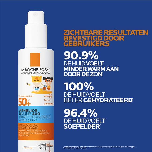 La Roche-Posay Anthelios Kind Zonnebrandspray UVMUNE SPF50+ 200 ml