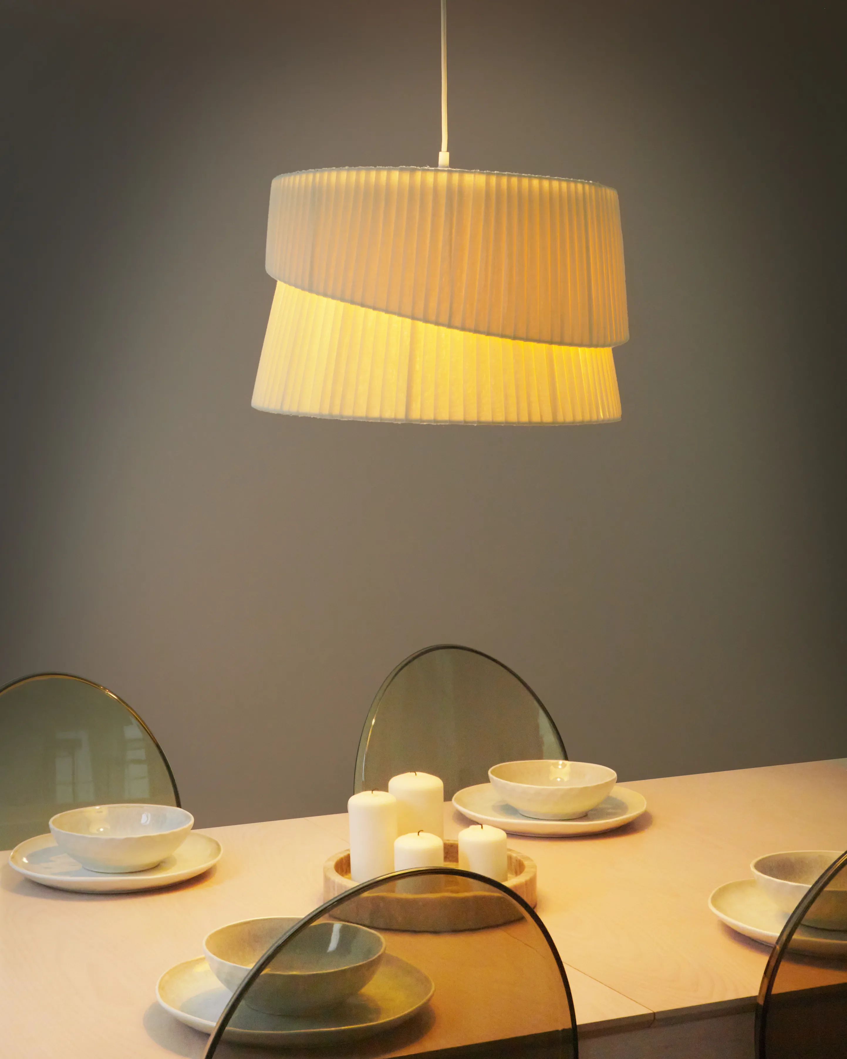 Plafondlamp BIRIM Beige