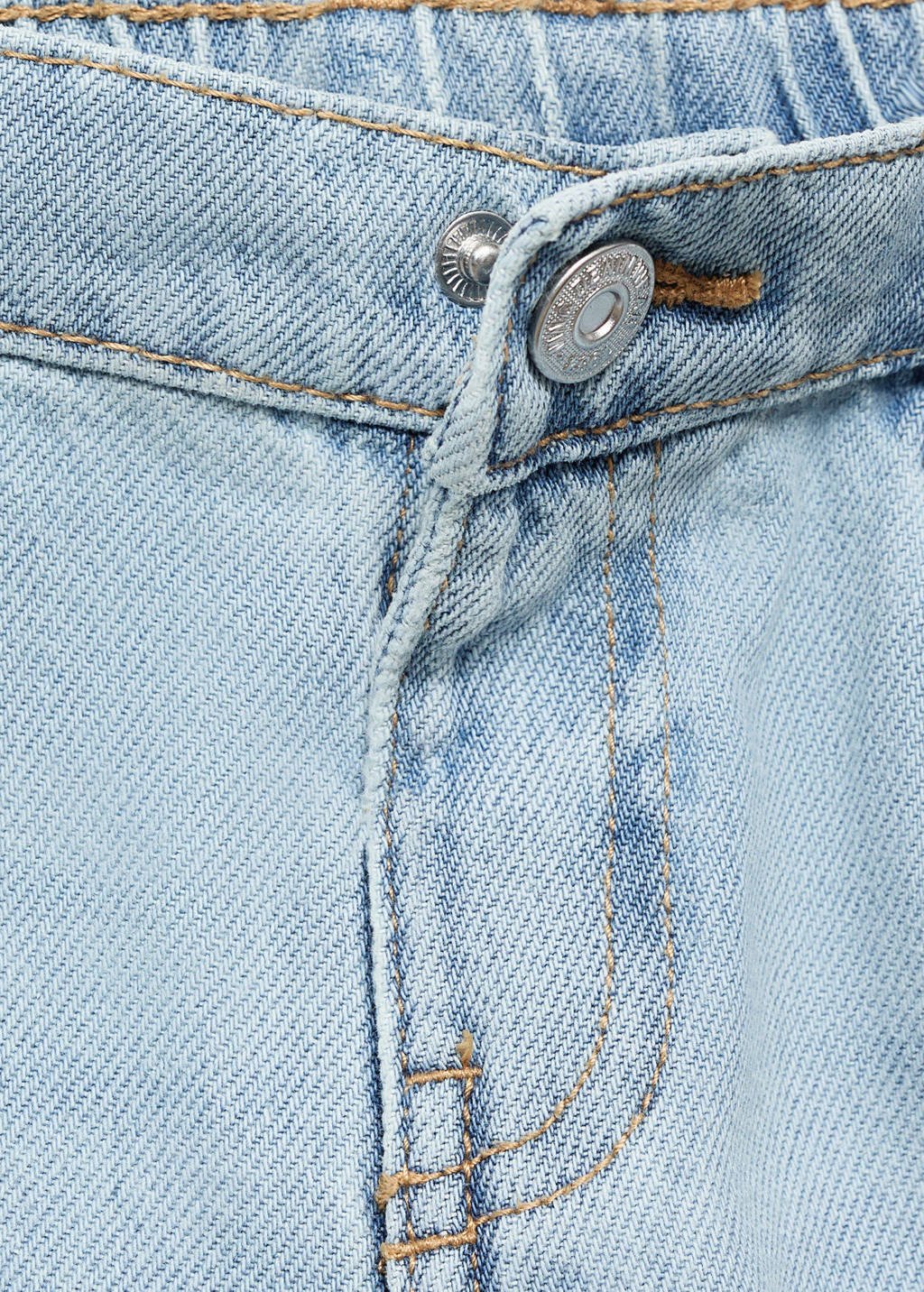 Mango Kids straight leg jeans lichtblauw